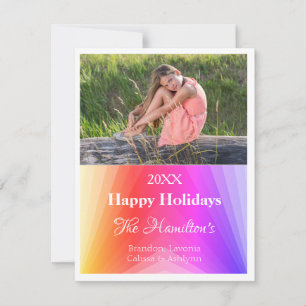 Photo Card in a Spectrum - HAMbyWG
