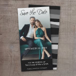 Photo Card: Save the Date - Minimalistic<br><div class="desc">Customise with vertical photo.</div>