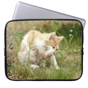Photo cat , animals laptop cases . 