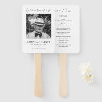 Photo Celebration of Life Funeral Order of Service