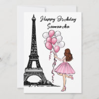 Photo Chic Eiffel Tower, Balloons Paris Birthday