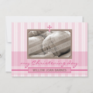 PHOTO CHRISTENING INVITES :: stylishly 2L