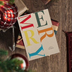 Photo Christmas And Colourful Merry