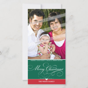 PHOTO CHRISTMAS CARD :: lovely type 2