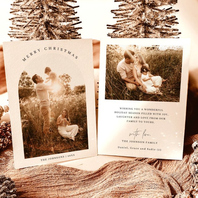 Photo Christmas Card | Modern Holiday Photo Card (Creator Uploaded)