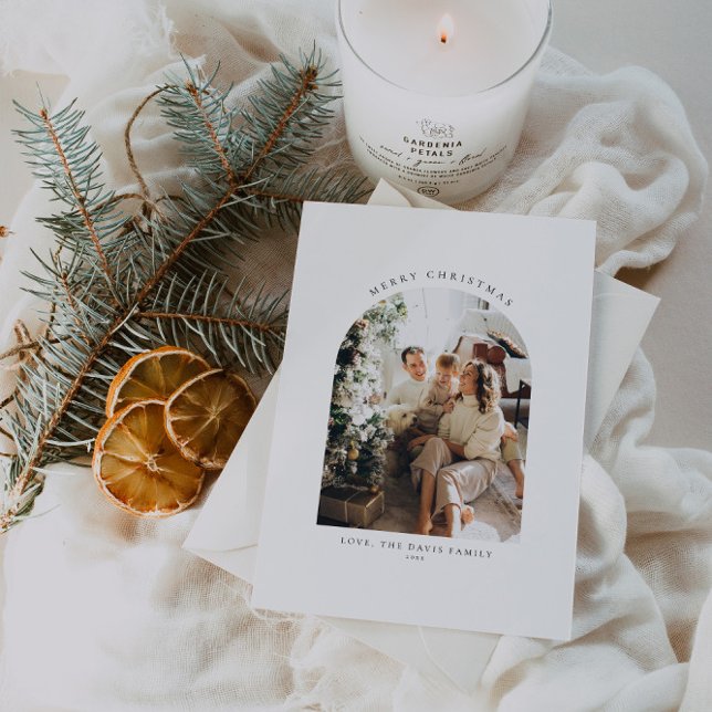 Photo Christmas Cards | Minimalist Christmas Card (Creator Uploaded)