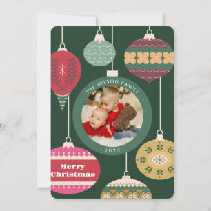 Photo Christmas Family Card