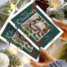 Photo Christmas Green Tree Family Holiday