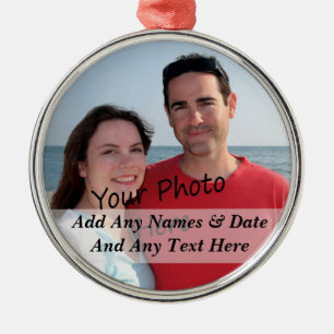 Photo Christmas Or Other Holiday Premium Ornament