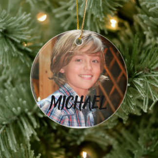 PHOTO CHRISTMAS ORNAMENT CUSTOM