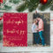 Photo Christmas Pregnancy Announcement Cards