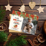 Photo Christmas Winter Onederland First Birthday Invitation<br><div class="desc">Step into a winter wonderland and celebrate your little one's first birthday with our Christmas Winter Onederland First Birthday Invitation. This invitation sets the stage for a frosty and enchanting celebration, perfectly blending the charm of a first birthday with the magic of a winter wonderland. The snowflakes, wintry colours, and...</div>