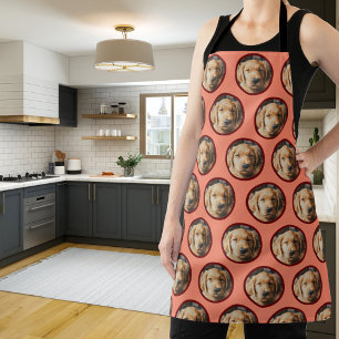 Photo Circle Collage  Apron