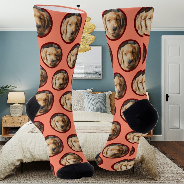 Photo Circle Collage  Socks (Creator Uploaded)