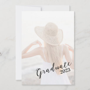 Photo Class of 2023 Graduation Party Card