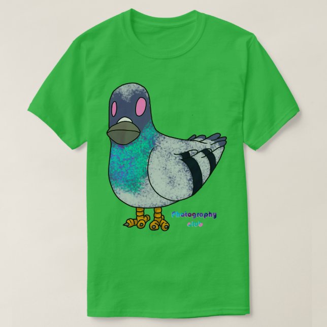 photo club pigeon 2 T-Shirt (Design Front)