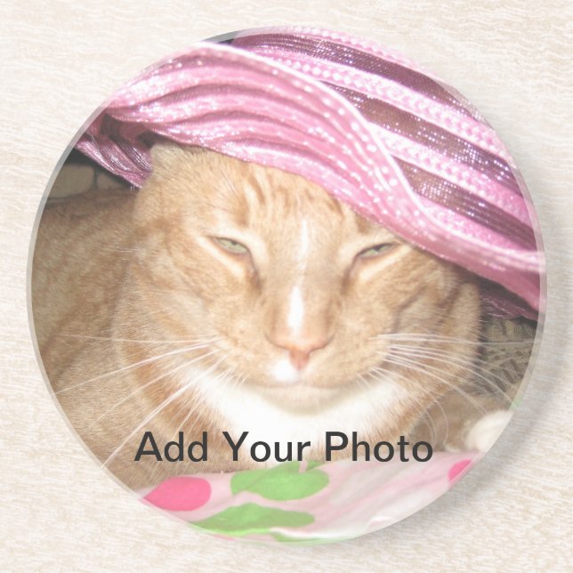 PHOTO COASTERS! Add your own picture Coaster (Front)
