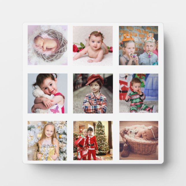 Photo Colage Plaque - ANY Occasions (Front)