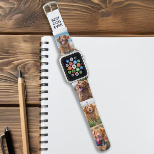 Photo Collage 4 Photo Dog Template Apple Watch Band