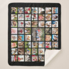 Photo Collage 53 Photos Personalised Black