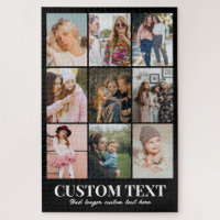 Photo Collage 9 Pictures 20x30 Couple Family BFF