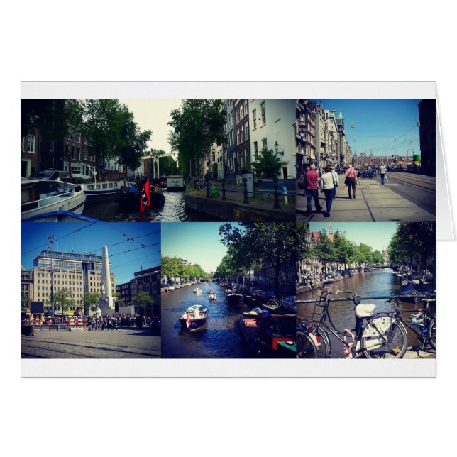 Photo collage Amsterdam 1 (Front Horizontal)