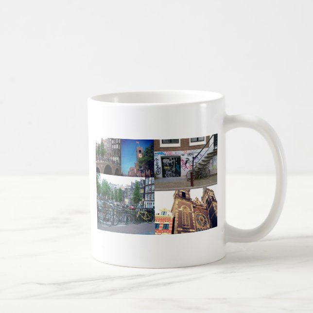 Photo collage Amsterdam 4 Coffee Mug (Right)