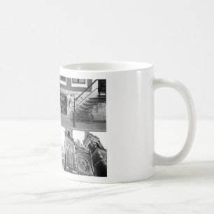 Photo collage Amsterdam 4 in black and white Coffee Mug