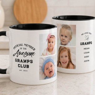Photo Collage Awesome GRAMPS Mug