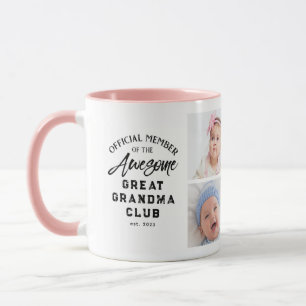 Photo Collage Awesome Great Grandma Mug