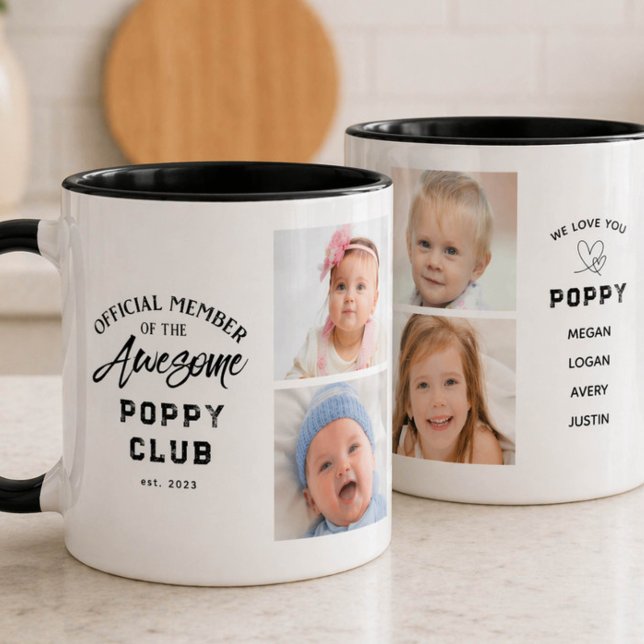 Photo Collage Awesome POPPY Mug (Creator Uploaded)