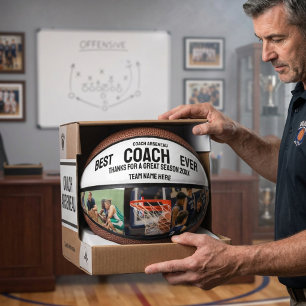 Photo Collage Best Coach Basketball Personalise