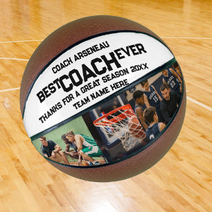 Photo Collage Best Coach Basketball Personalise