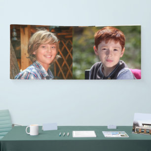 Photo Collage Birthday party Banner