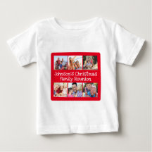 Photo Collage Christmas Family Reunion Baby