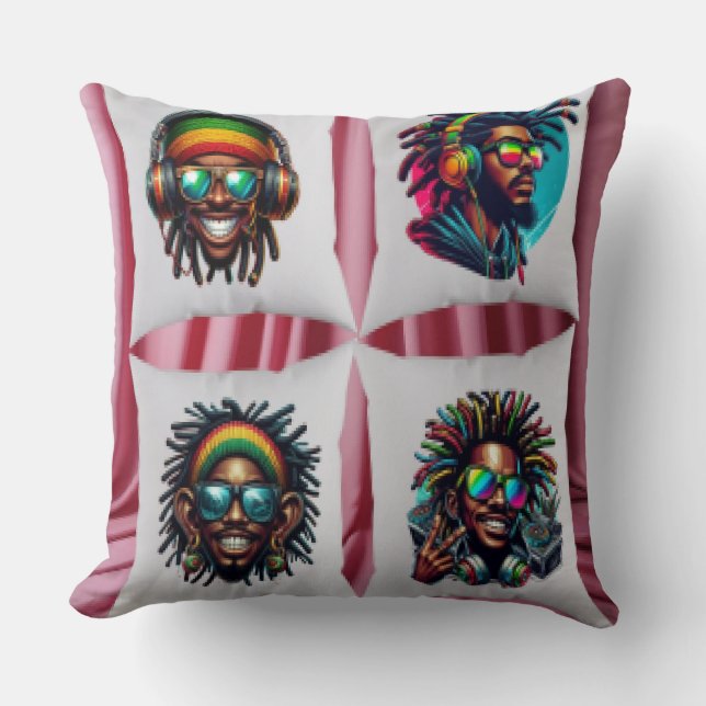 Photo Collage  Cushion (Front)