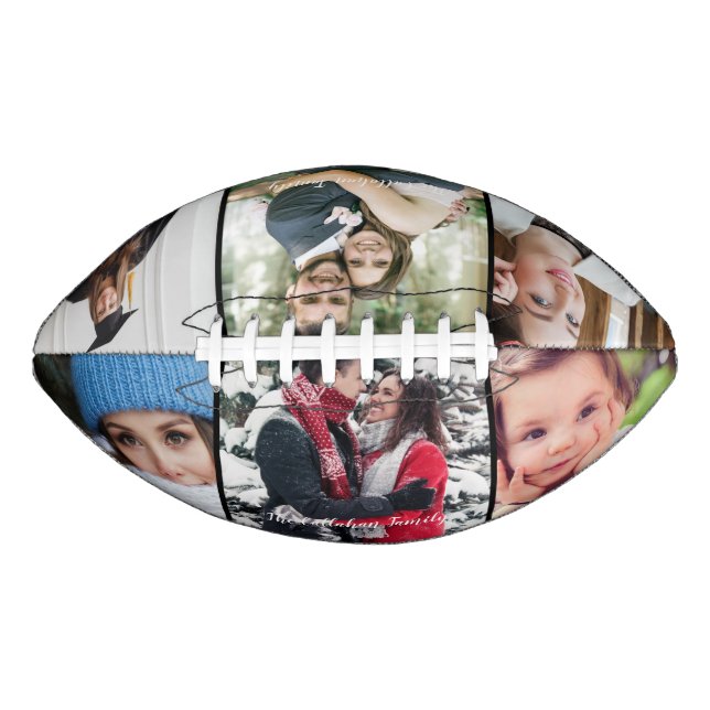 Photo Collage Custom Football (Front)