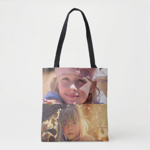 PHOTO COLLAGE CUSTOM TOTE BAG