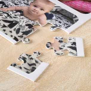 Photo Collage Family Photos Jigsaw Puzzle
