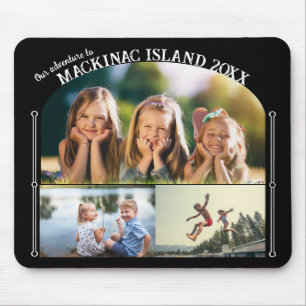 Photo Collage   Family Vacation / Reunion Album Mo Mouse Pad