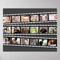 Photo Collage Film Strip Personalised DIY Custom