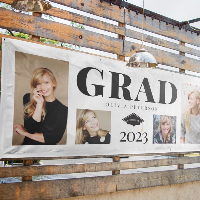 Photo Collage Graduate Class of 2023 Banner (Creator Uploaded)