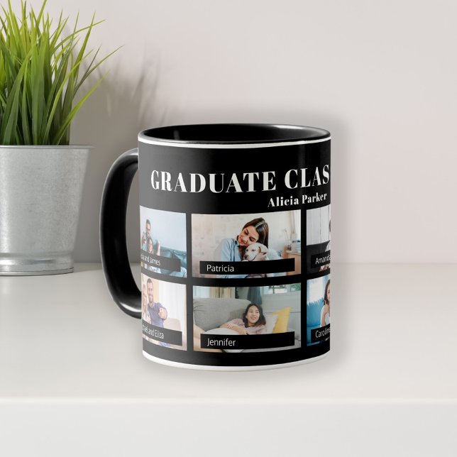 Photo collage graduation class of 2024 coffee mug (Creator Uploaded)
