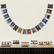 Photo Collage Graduation CLASS OF Black