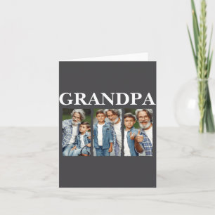 Photo Collage Grandpa D Gift  Card