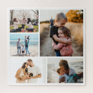 Photo Collage Ideas For Gifts Create 5 Photos Jigsaw Puzzle