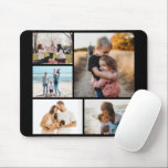 Photo Collage Ideas For Gifts Create 5 Photos Mouse Pad<br><div class="desc">Craft a personalised masterpiece with our "Create Your Own 5 Photos Collage." This unique and customisable gift idea allows you to curate a collage of cherished memories, transforming them into a heartfelt and visually stunning composition. Whether it's for birthdays, anniversaries, or any special occasion, this collage captures the essence of...</div>