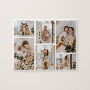 Photo Collage Ideas For Gifts Create 6 Photos Jigsaw Puzzle