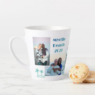 Photo Collage Latte Mug