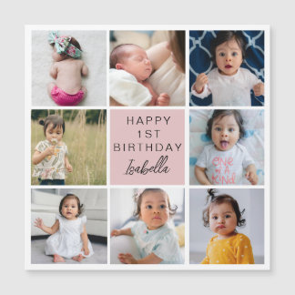 Photo Collage Magnetic Card